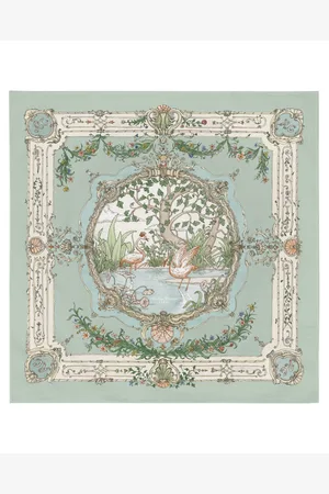 Atelier Choux Tapestry Organic-Cotton Swaddle - Moda Operandi