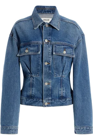 AGOLDE Zyla Cinch Denim Jacket - - S - Moda Operandi