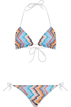 Missoni Chevron-Knit Bikini - - IT 38 - Moda Operandi