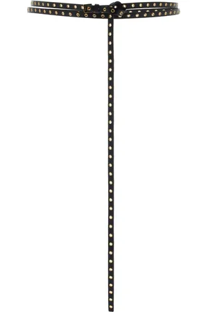 Alaïa Grommet-Detailed Leather Mini Belt - - 65 cm - Moda Operandi