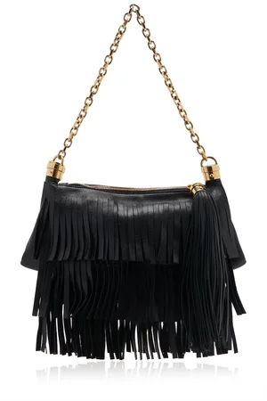 Chloé Fringed Leather Foulard Bag - - OS - Moda Operandi