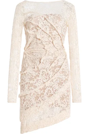 GEORGIA HARDINGE Exclusive The Spiral Lace Mini Dress - - UK 4 - Moda Operandi