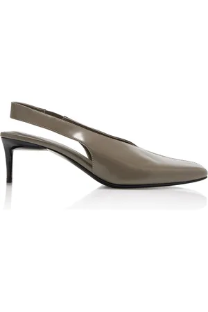 St Agni Leather Slingback Pumps - - IT 36 - Moda Operandi