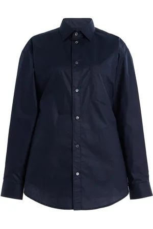 DARKPARK Anne Cotton-Poplin Shirt - - L - Moda Operandi