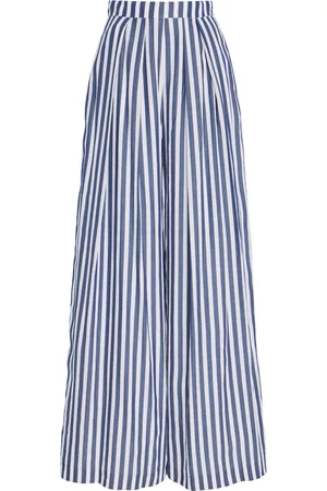 MARTIN GRANT Striped Wide-Leg Pants - - FR 34 - Moda Operandi