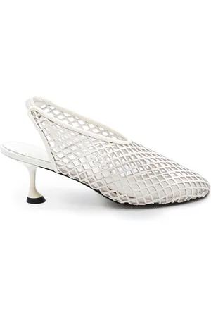 Proenza Schouler Tee Perforated Leather Slingback Pumps - - IT 39 - Moda Operandi