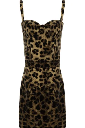 Ilkyaz Ozel Monique Animal-Print Cotton Mini Dress - - FR 38 - Moda Operandi