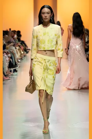 GEORGES HOBEIKA Embellished Crepe Midi Skirt - - FR 34 - Moda Operandi