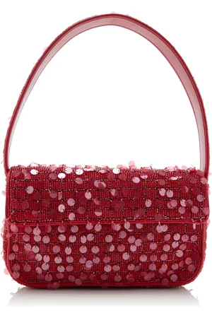 Staud Tommy Sequin-Embroidered Beaded Bag - - OS - Moda Operandi