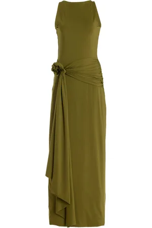 Maygel Coronel Exclusive Tirso Cutout Jersey Maxi Dress - - OS - Moda Operandi