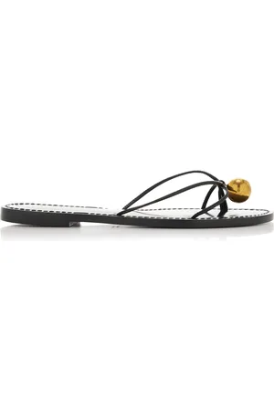 AMANU Malawi Corded Leather Sandals - - IT 36 - Moda Operandi