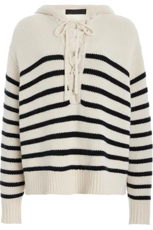 NILI LOTAN Noemi Lace-Up Cashmere Sweater - - M - Moda Operandi
