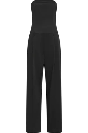 St Agni Strapless Organic Cotton-Blend Jumpsuit - - S - Moda Operandi