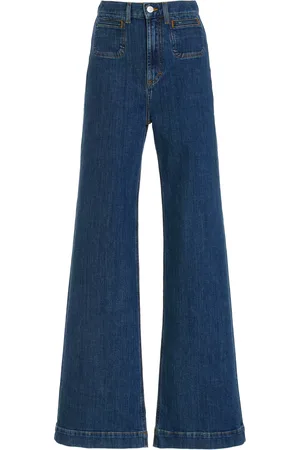 Jeanerica Milan High-Rise Flared Jeans - - 27 - Moda Operandi