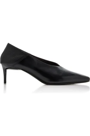 St Agni Collapsable Leather Pumps - - IT 36 - Moda Operandi