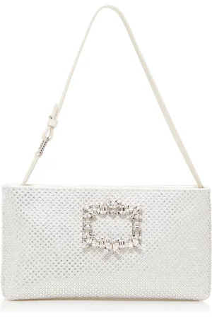 Roger Vivier Nightlily Crystal Mesh Clutch - - OS - Moda Operandi