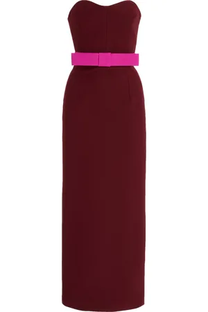 Ilkyaz Ozel Exclusive Noéle Bow-Detailed Crepe Maxi Dress - - FR 34 - Moda Operandi