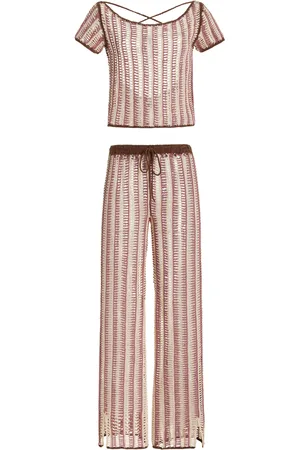 Akoia Swim Exclusive Marti Cotton Pant Set - - XS - Moda Operandi