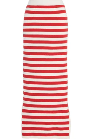 POSSE Exclusive Riviera Ari Striped Knit Maxi Skirt - - XS - Moda Operandi