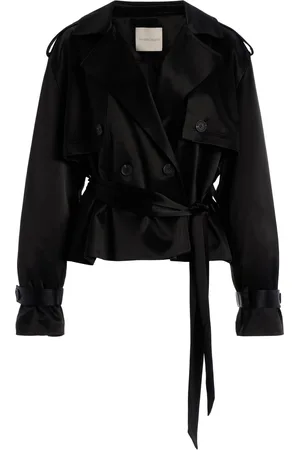 Favorite Daughter Exclusive Cropped Trench Coat - - XS - Moda Operandi