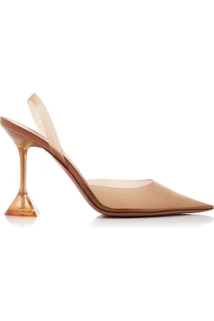 Amina Muaddi Holli PVC Slingback Pumps - - IT 36 - Moda Operandi