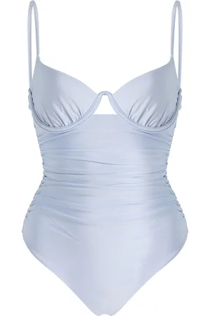 Simkhai Lanie Ruched One-Piece Swimsuit - - XS - Moda Operandi