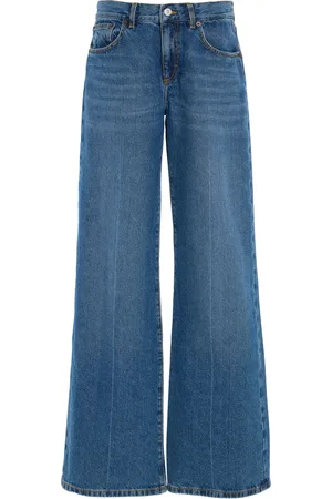 Jeanerica Kyoto Rigid Low-Rise Flared-Leg Jeans - - 24 - Moda Operandi