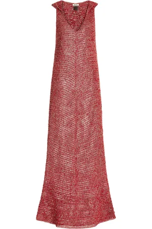 Akoia Swim Plata Metallic Cotton Dress - - XS - Moda Operandi