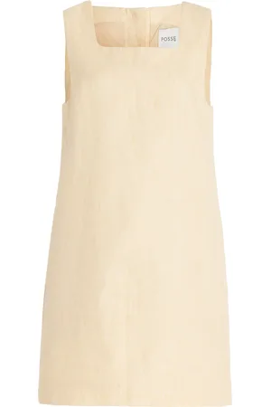 POSSE Rio Linen Mini Dress - - XXS - Moda Operandi