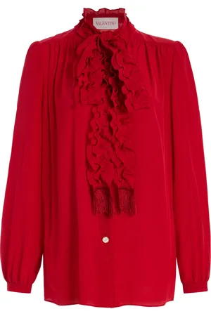VALENTINO GARAVANI Silk Crepe de Chine Shirt - - IT 38 - Moda Operandi