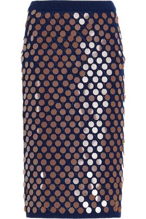 ZANKOV Matteo Wool-Blend Pencil Skirt - - XS - Moda Operandi