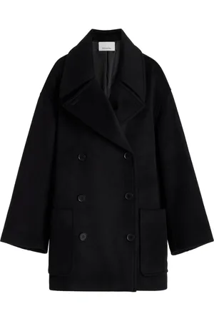 The Frankie Shop Marian Oversized Wool-Blend Peacoat - - XS/S - Moda Operandi