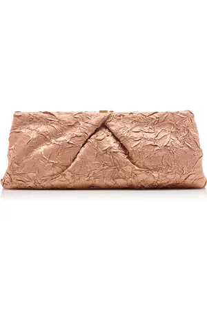 DRIES VAN NOTEN Crushed Plissé Clutch - - OS - Moda Operandi