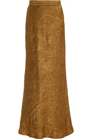 Usisi Sister Valentina Crinkled-Jacquard Maxi Skirt - - XS - Moda Operandi
