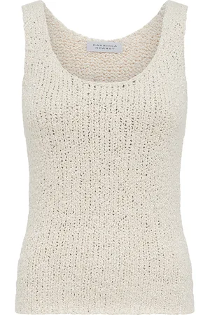 GABRIELA HEARST Flynn Knit Silk Tank Top - - S - Moda Operandi