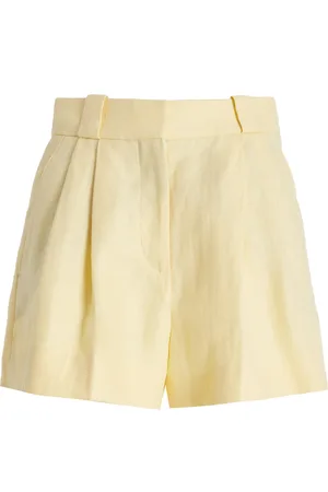 Blazé Milano Clarity Selle Linen Shorts - - 1 - Moda Operandi