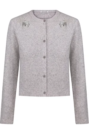 Anna October Maëlys Embroidered Knit Cardigan - - XS - Moda Operandi
