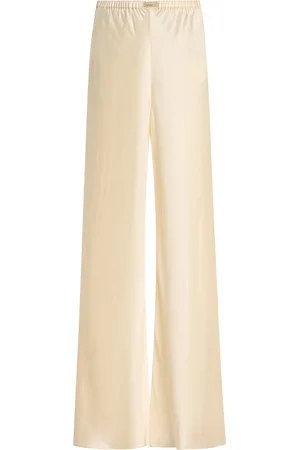 Comme Si Silk-Charmeuse Pants - - XS - Moda Operandi