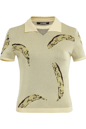 Jacquemus Marino Knit Polo Top - - FR 34 - Moda Operandi