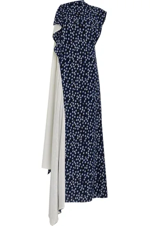 Proenza Schouler Devyn Sash-Detailed Silk-Blend Dress - - US 4 - Moda Operandi