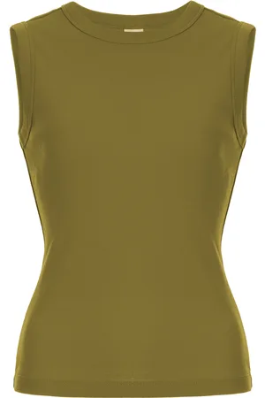 Flore Flore Esmé Organic Cotton Tank Top - - L - Moda Operandi