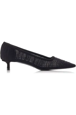 Jimmy Choo Lotta Ruched Tulle Pumps - - IT 36 - Moda Operandi