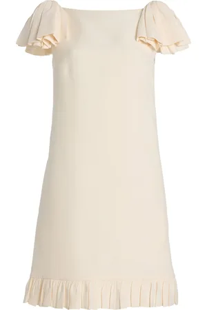 VALENTINO GARAVANI Wool-Silk Crepe Dress - - IT 40 - Moda Operandi