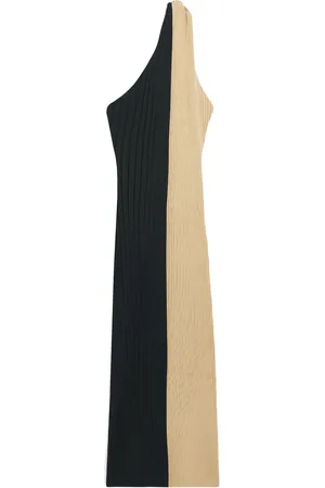 By Malene Birger Noto Asymmetric Ribbed-Knit Maxi Dress - - XS - Moda Operandi