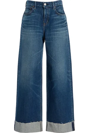 Moussy Levittown Stretch Super-Wide Jeans - - 24 - Moda Operandi