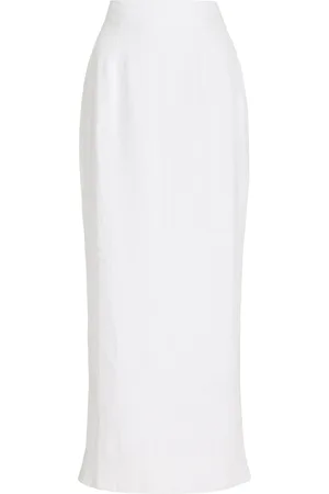 POSSE Exclusive Emma Linen Maxi Skirt - - XS - Moda Operandi