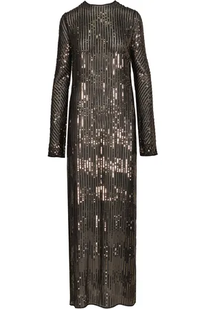 JOHANNA ORTIZ Actitud Nautica Sequined Maxi Tunic Dress - - US 0 - Moda Operandi