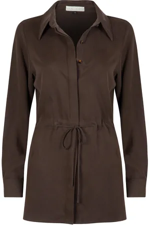 Usisi Sister Nathalie Corded Tencel Shirt - - XS - Moda Operandi