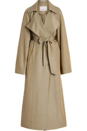The Frankie Shop Astoria Cutout Trench Coat - - XXXS/XXS - Moda Operandi