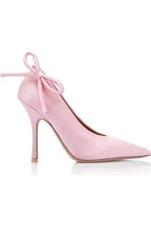 VALENTINO GARAVANI Nite-Out Bow-Detailed Satin Pumps - - IT 37 - Moda Operandi